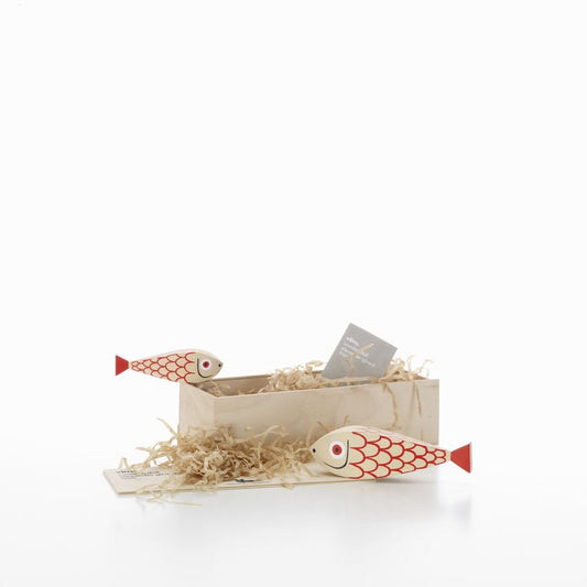Wooden Dolls Mother Fish & Child