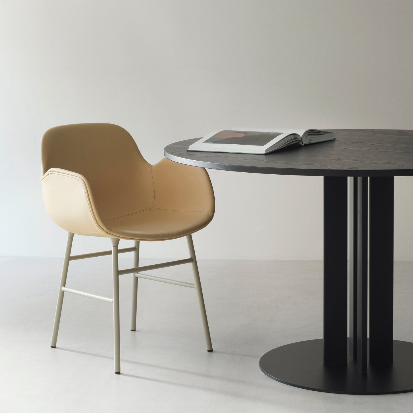 Form Armchair - Steel