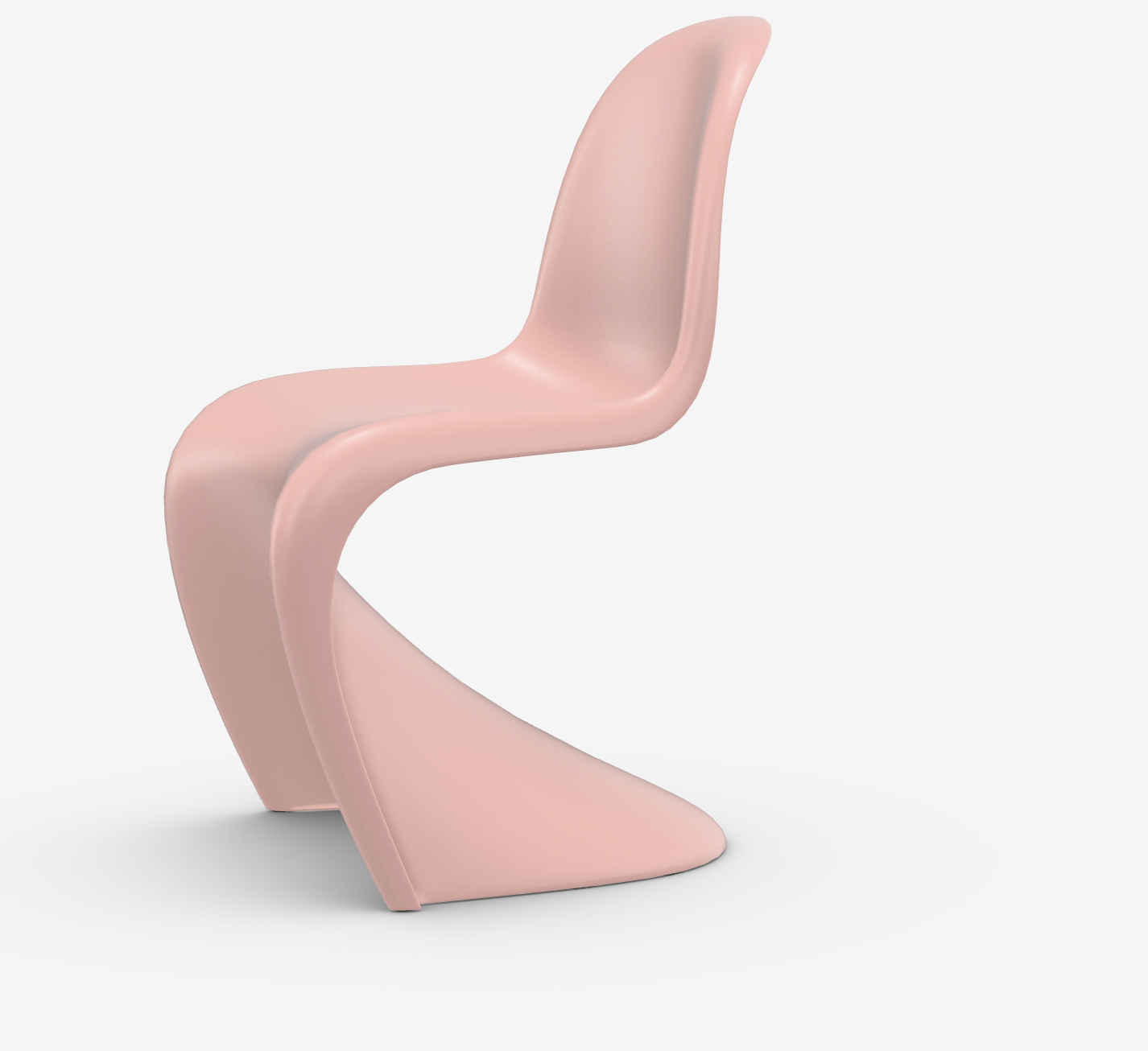 Vitra Panton chair PALE ROSE