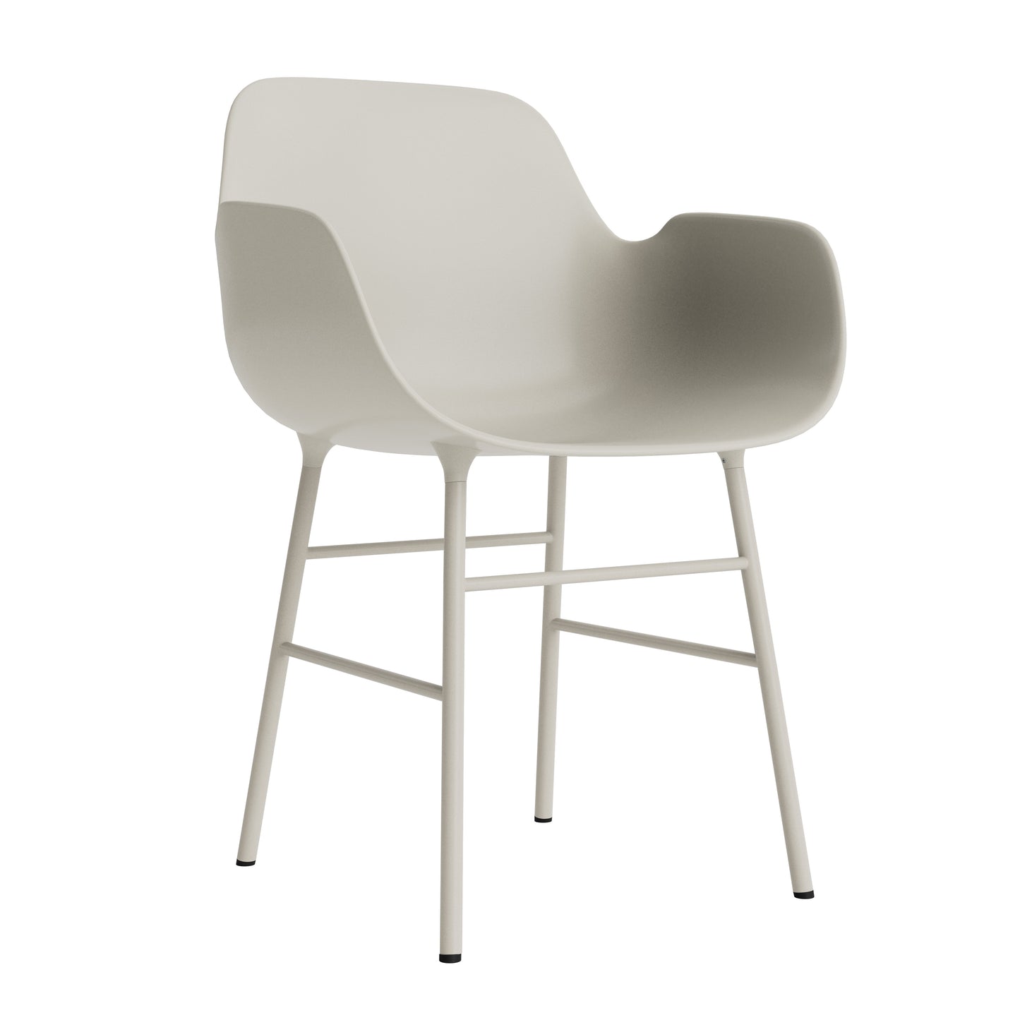 Form Armchair - Steel