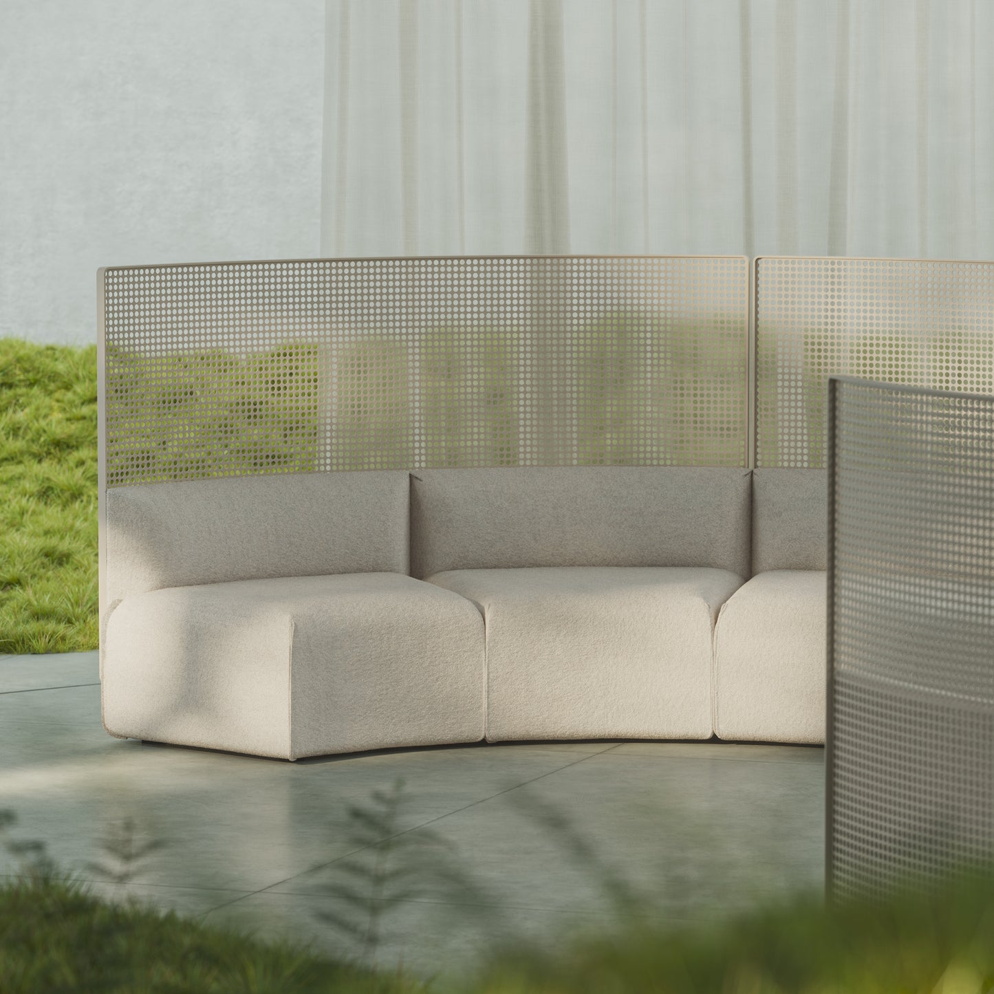 Habitat Curved with Trellis
