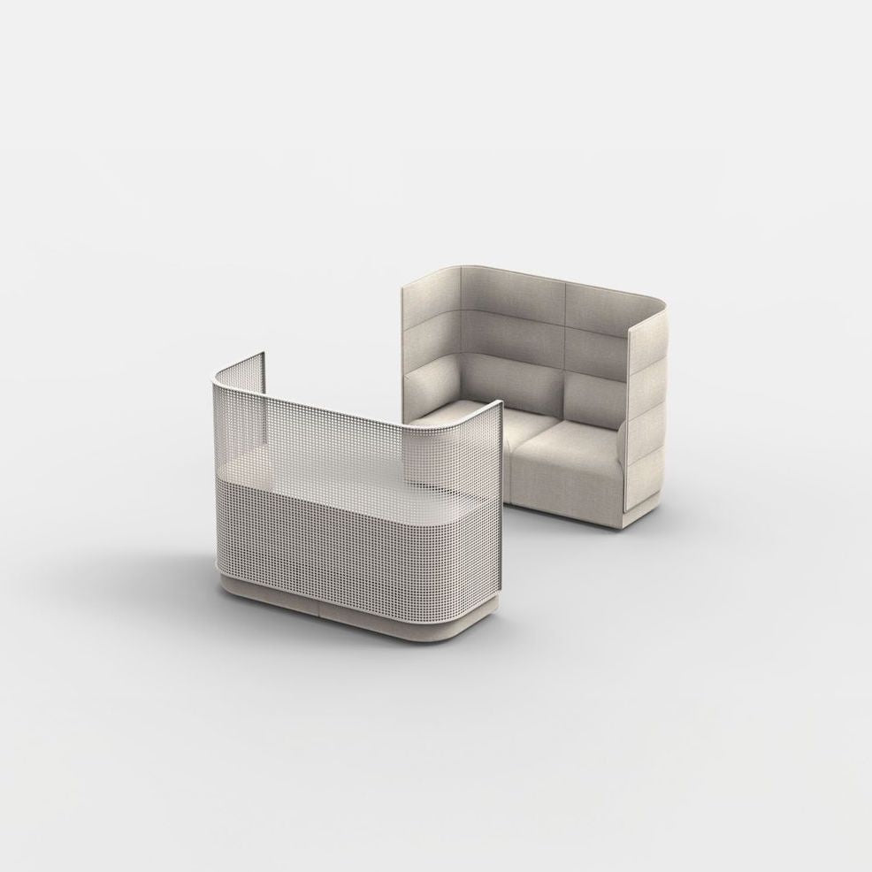 Habitat Booth with Trellis
