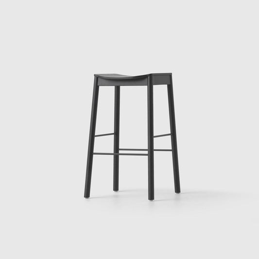 Tangerine stool no back