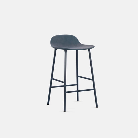 Form stool - Steel Upholstered