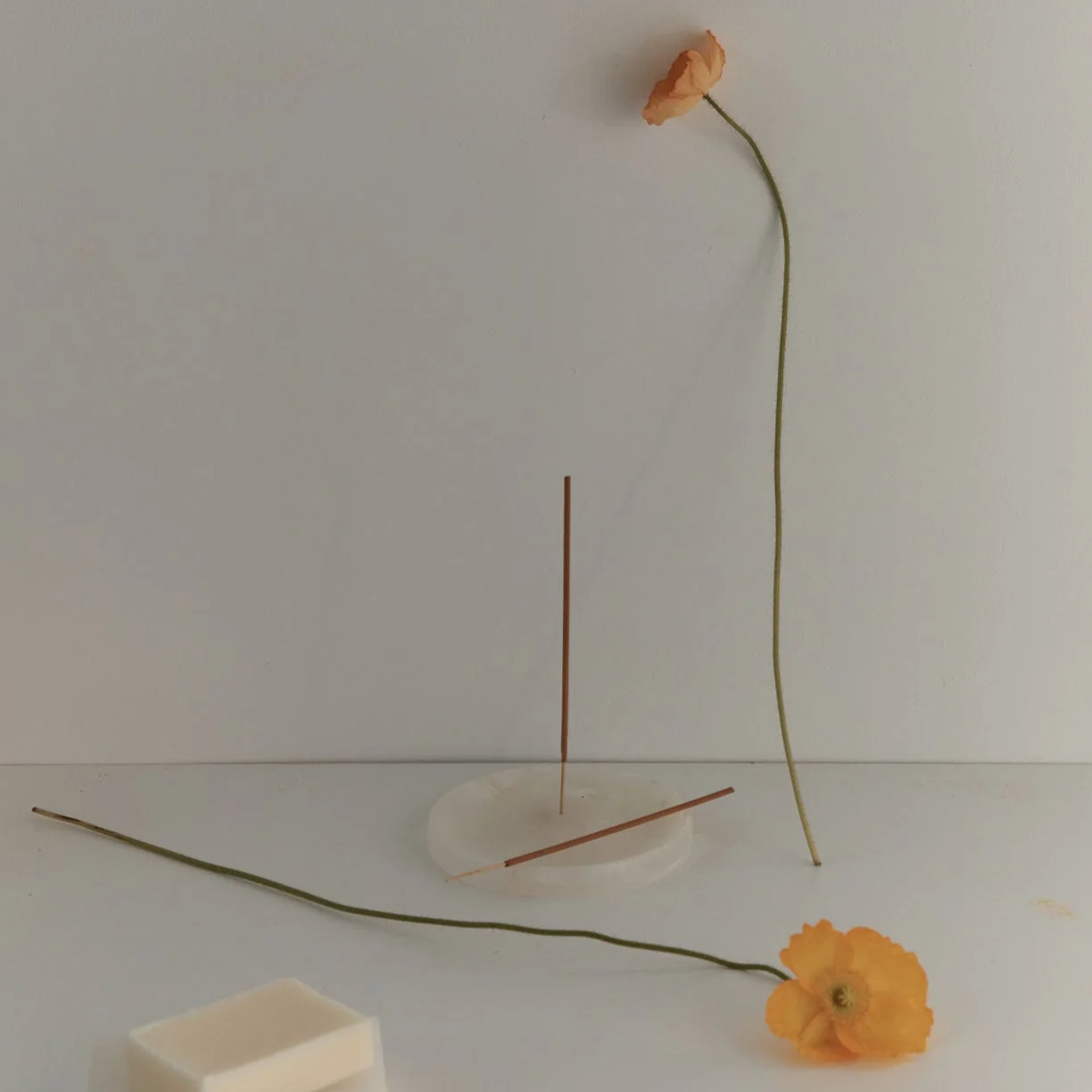 Dune Incense Burner White Onyx