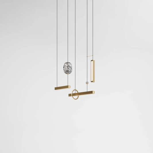 Milky Way Chandelier Horizontal