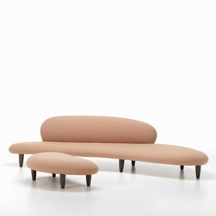 Freeform Sofa and Ottoman