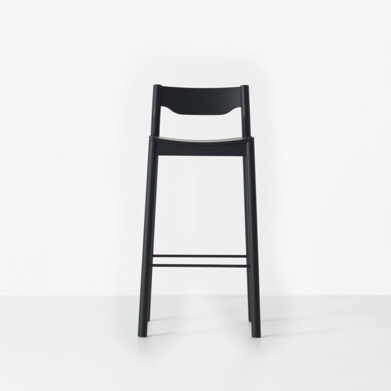 Tangerine Stool with Back