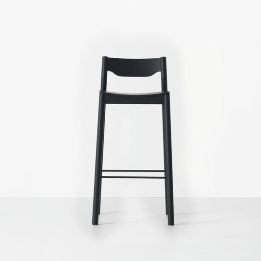 Tangerine Stool with Back