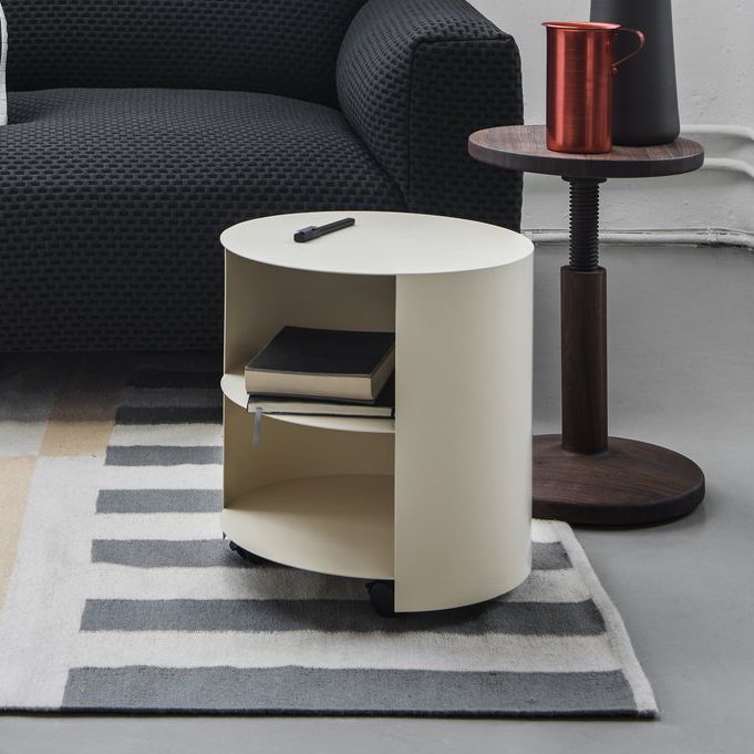 Hide Side Table