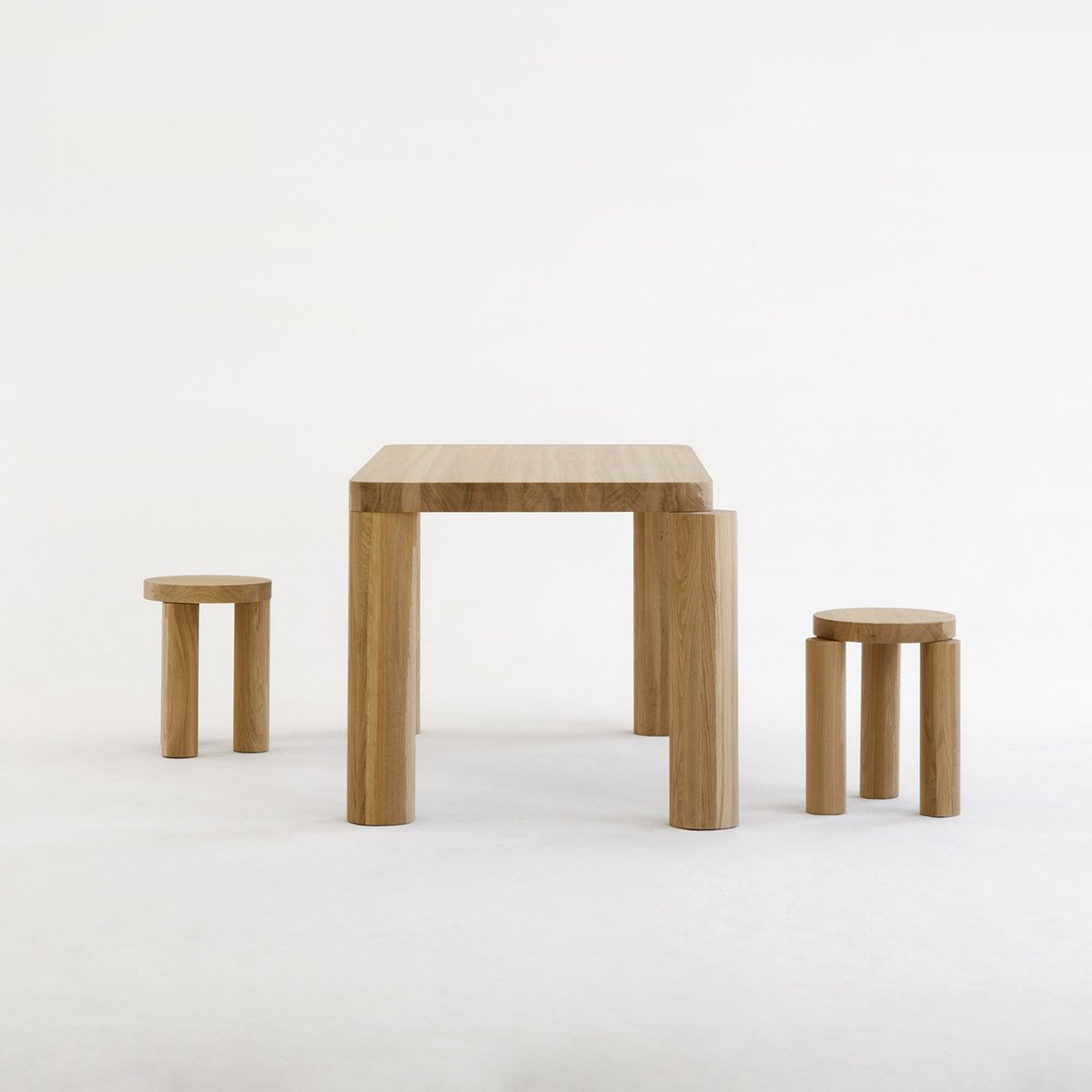 Offset Dining Table
