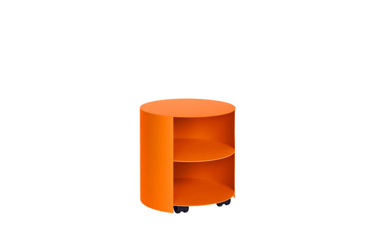 Hem Hide side table orange