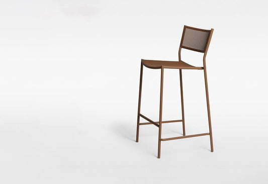 Massproductions Jig mesh stool white