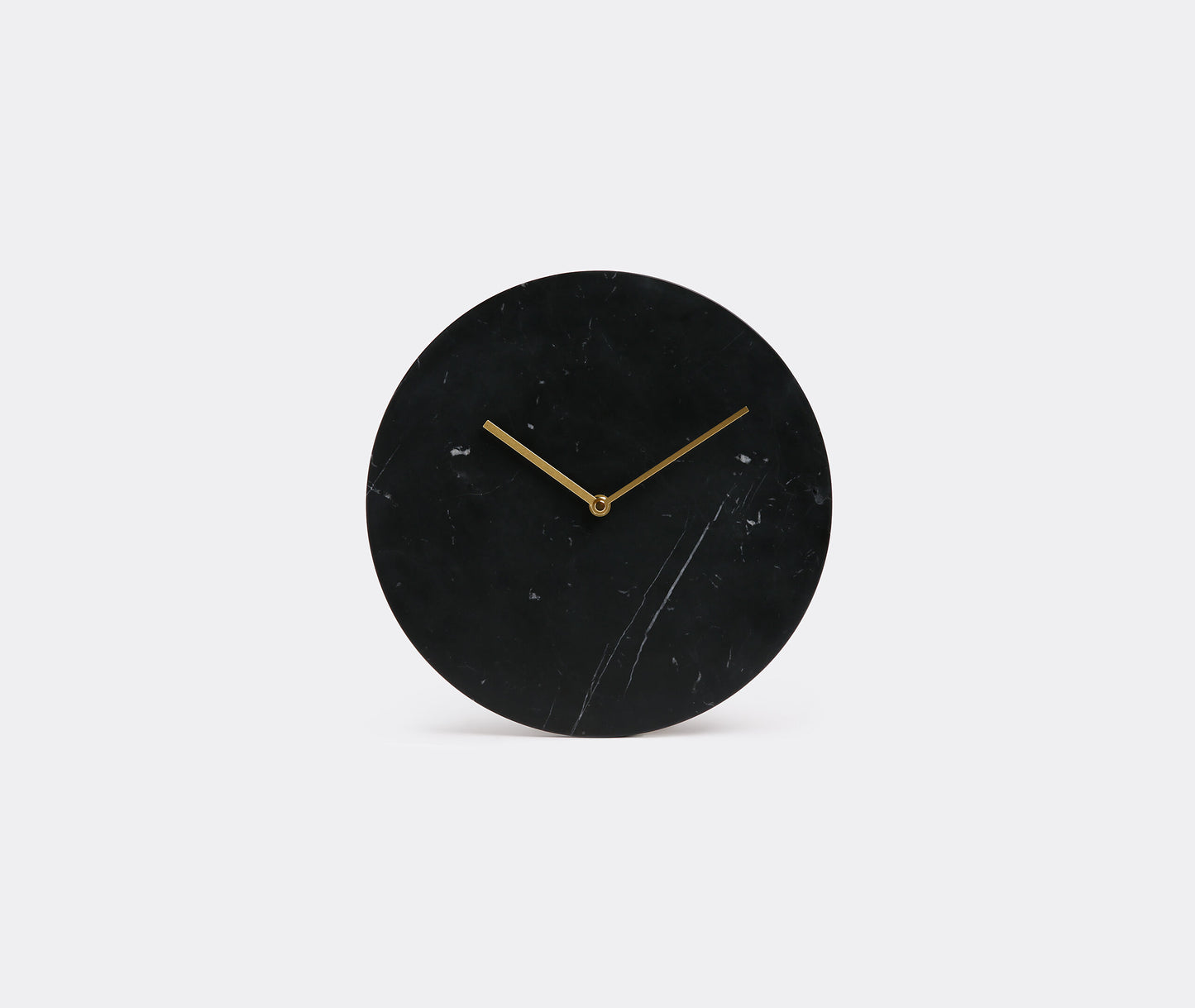 Menu Norm marble wall clock black