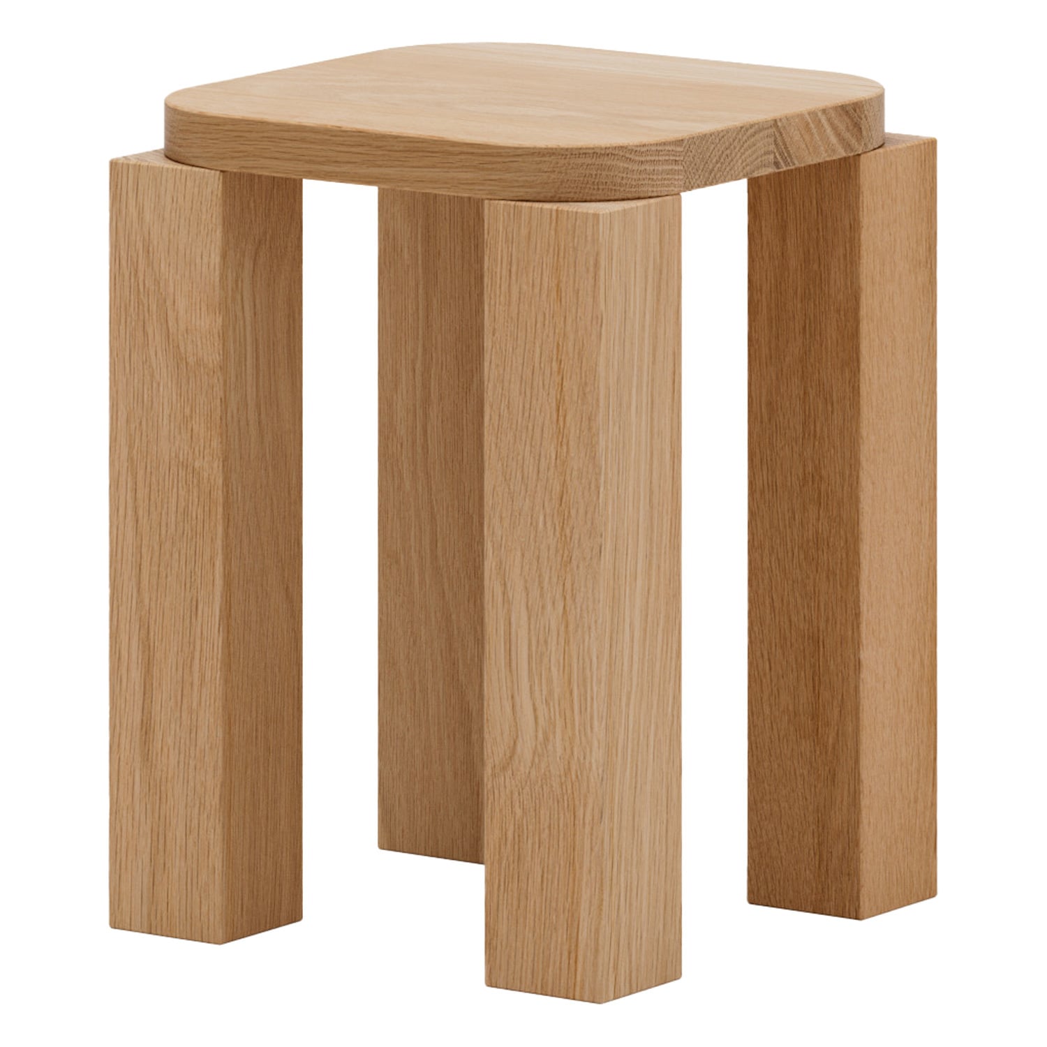 New Works Atlas Stool Oak