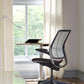 Humanscale Diffrient Smart task chair, rear three-quarter with arms