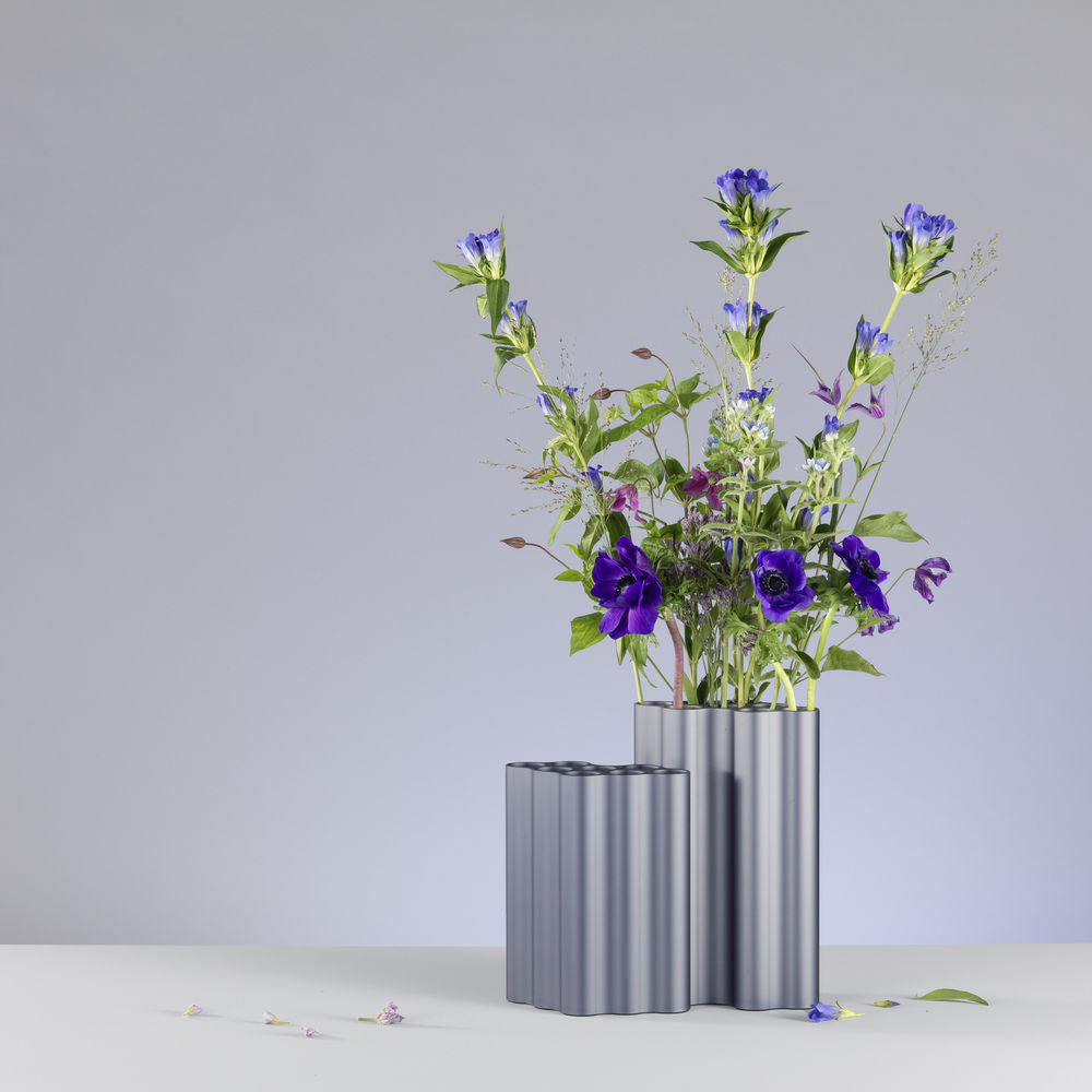 Vitra Nuage vase aluminium medium STEEL BLUE