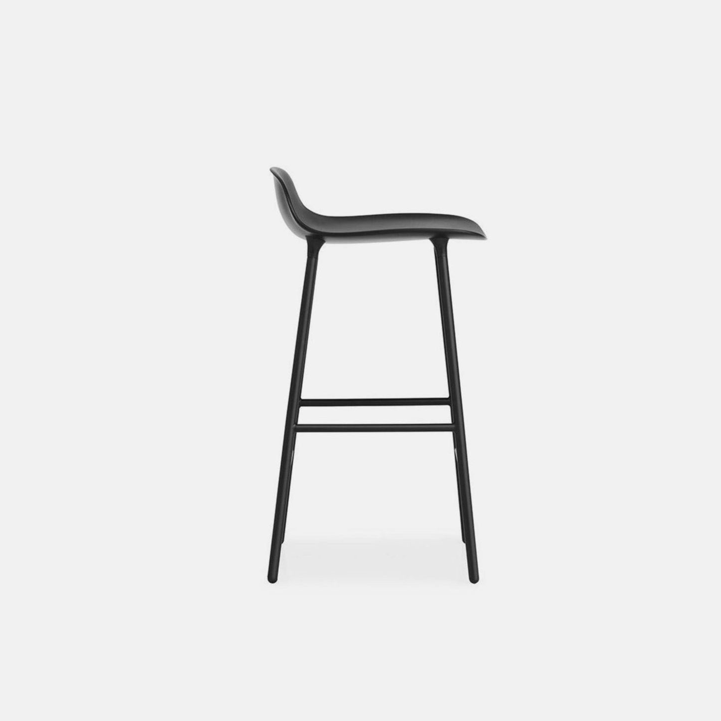 Form Bar Stool - Steel and Poly