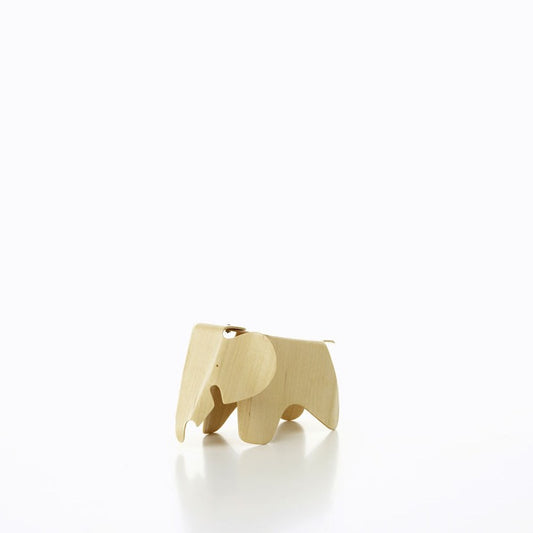 Miniature Plywood Elephant Natural