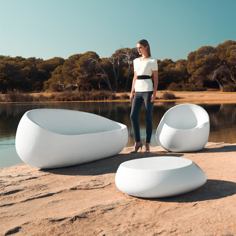 Stone Lounge Chair